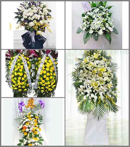 海南海口市龙华区金贸街道白事花篮预定